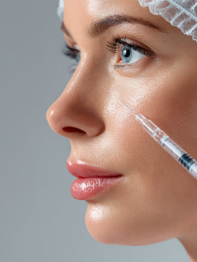 Aplicación de vitaminas faciales para nutrir, hidratar y estimular la regeneración natural de la piel